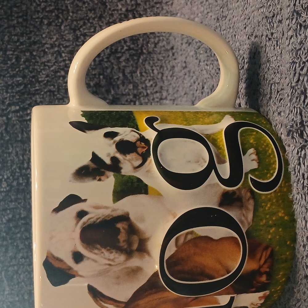 Americaware Bulldog coffee mug Extra Large - Picture 3 of 6